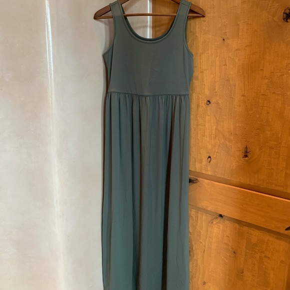 GAP MATERNITY Scoopneck Maxi Dress, Small - Picture 2 of 5